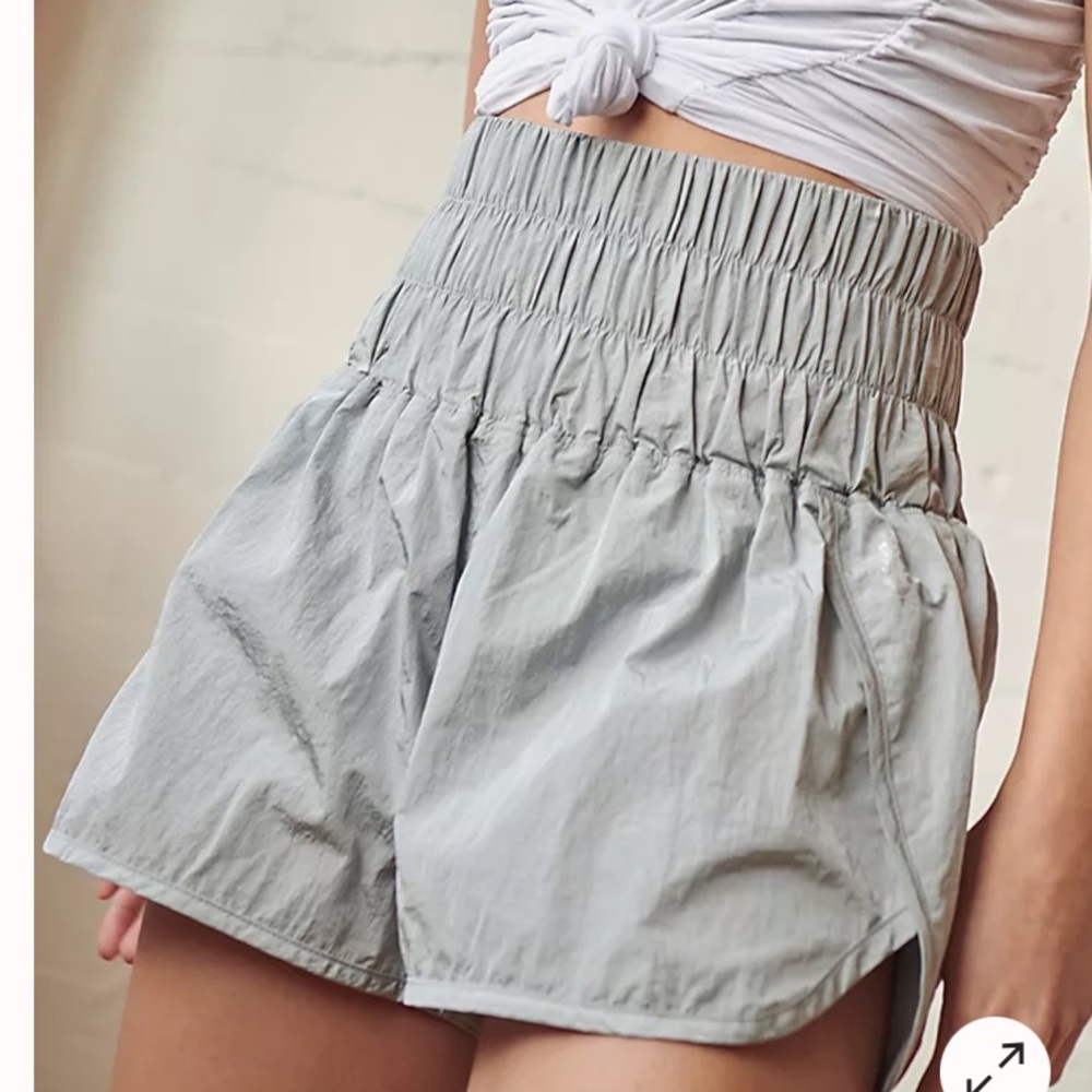 Silver Free People Shorts